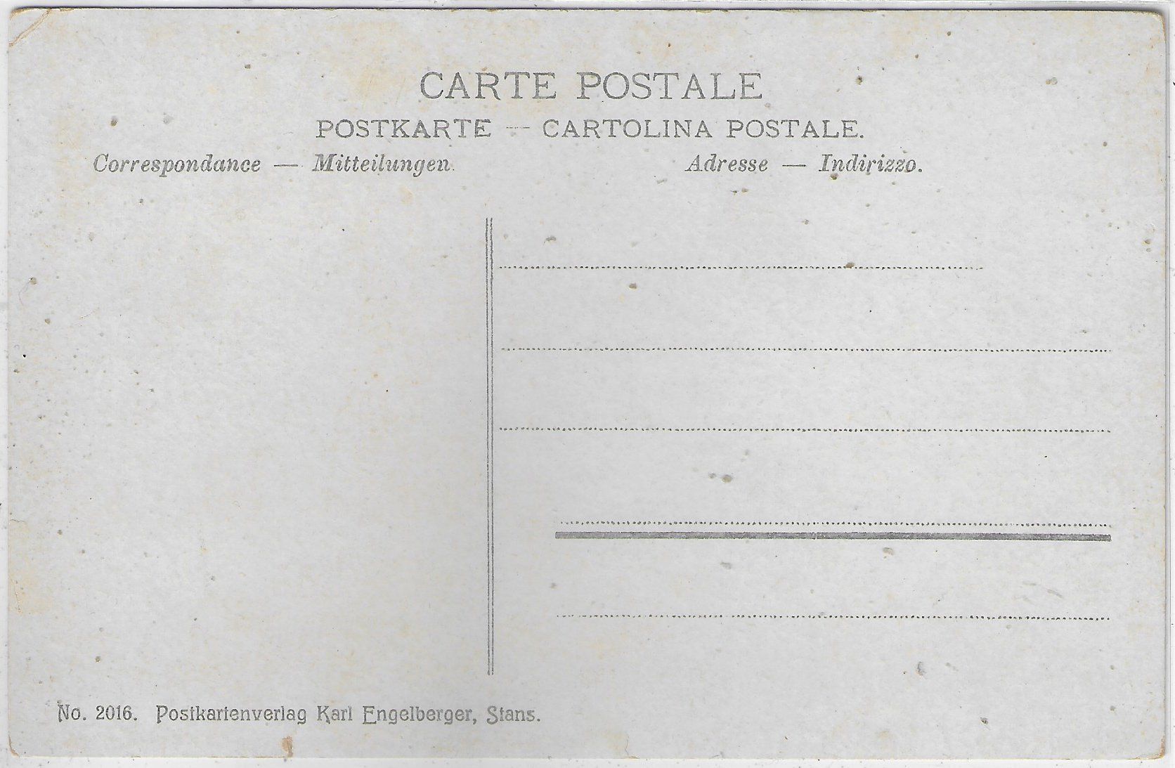 Cartoline postali: Wolfenschiessen mit den Wildgeissbergen - Litho – Usato da Ettingen venduto da Kartenplanet 1