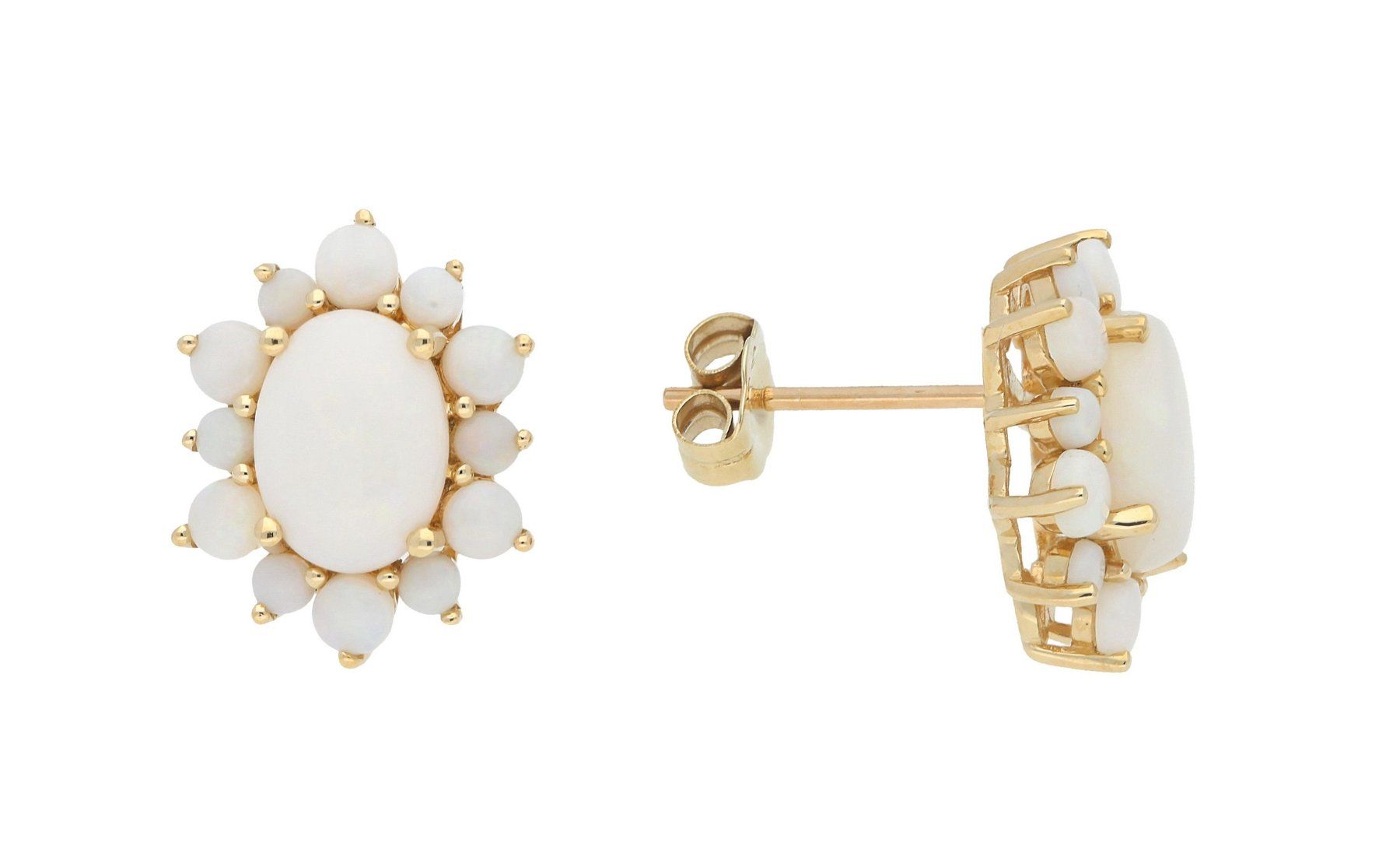 Orecchini pendenti & Orecchini a lobo: Paar Ohrstecker Opal – Nuovo e nell'imballaggio originale da Hemmental venduto da Royalgold 1