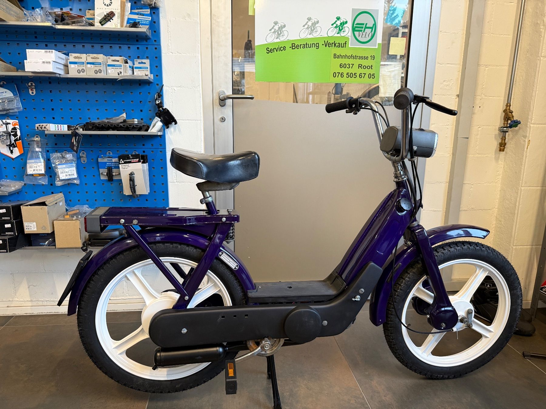 Piaggio Mofas: Piaggio Ciao Neuaufbau – Gebraucht aus Root von E.H.Velo 4