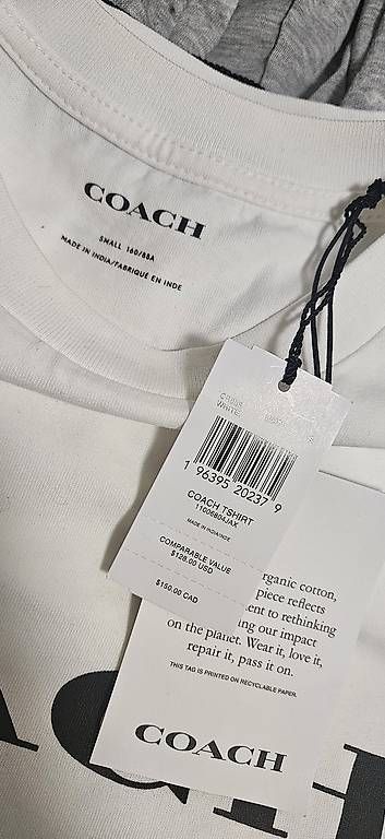 T-shirt: Coach T-Shirt weiss gösse S – Nuovo (secondo la descrizione) da wängi venduto da haa_6pqc