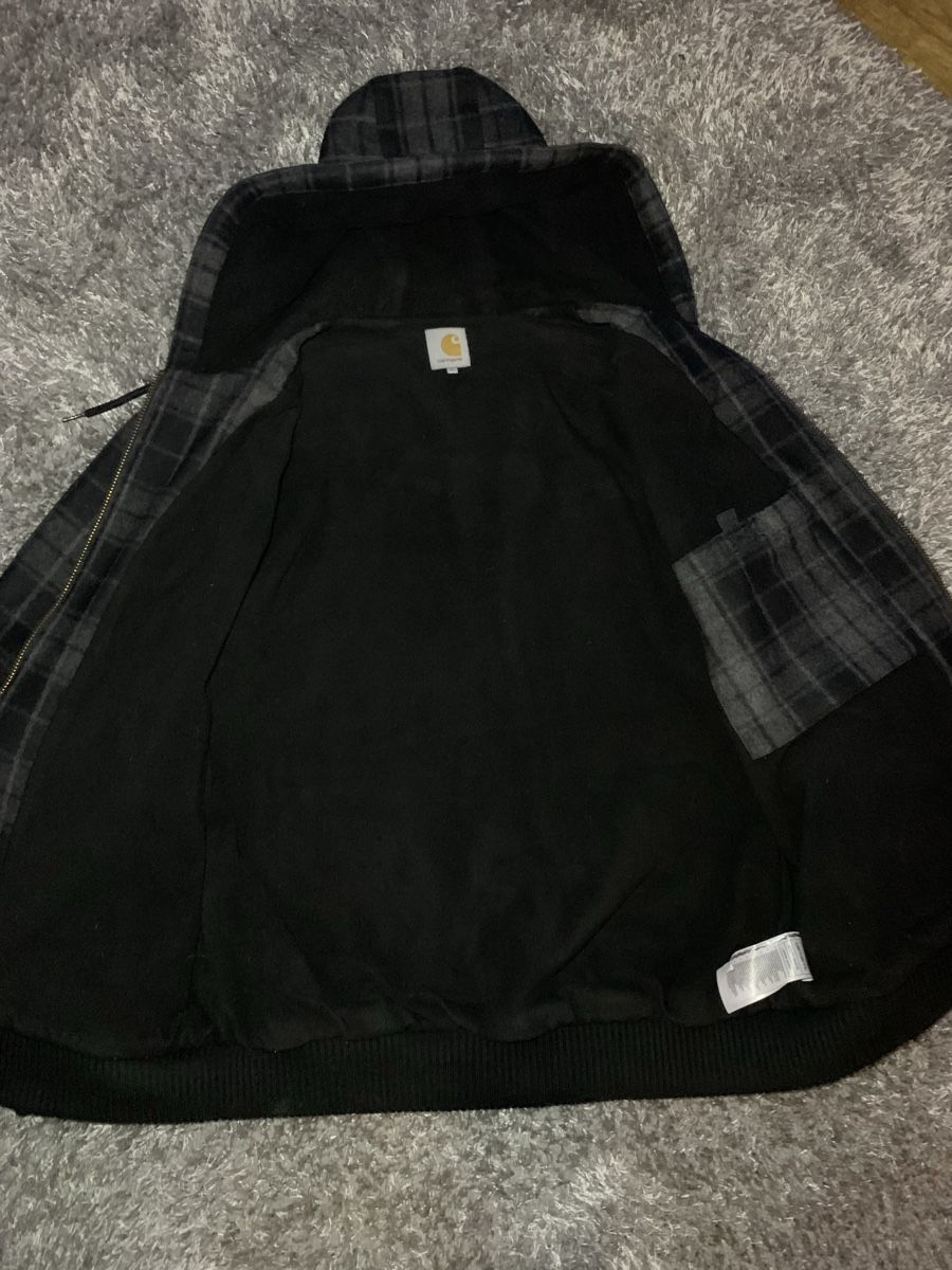Carhartt Jacken: Carhartt Active Jacket XL Black/Gray Plaid – Neu (gemäss Beschreibung) aus Brislach von edu_t6pq 3