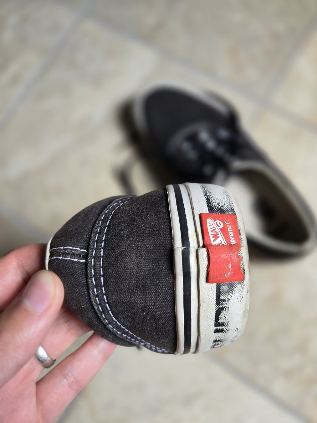 Supreme Herrenschuhe: Vans X supreme sneakers size 12 – Gebraucht aus Chailly-Montreux von svenm53 2