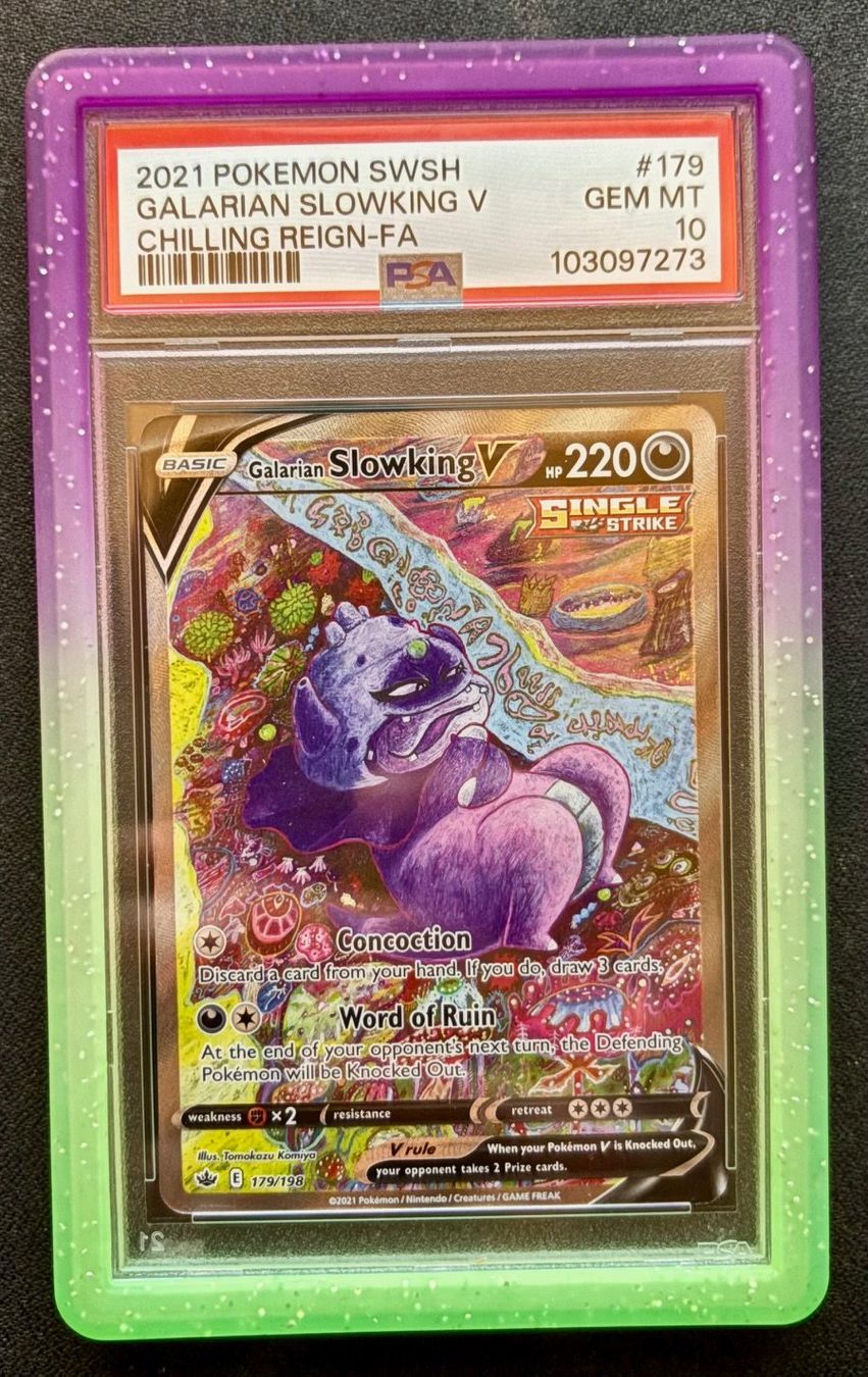 Pokémon Sammelbilder & Trading cards: Galarian Slowking V 179/198 PSA 10 – Gebraucht aus Worb von Tralitralu