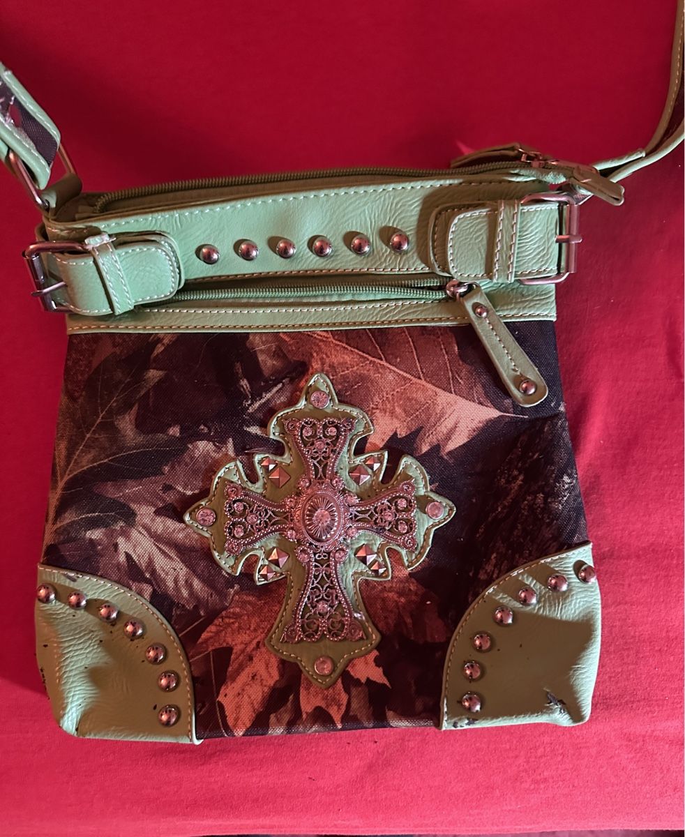 Borse da donna: Sac à main neuf vert – Nuovo (secondo la descrizione) da Boussens venduto da sko_9w6t