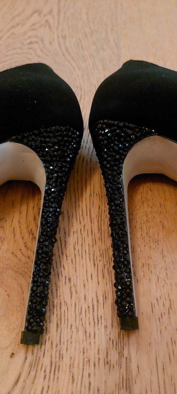 Scarpe da donna: Escarpins Janiko noirs strass T38 – Nuovo e nell'imballaggio originale da Sierre venduto da Lily88 6