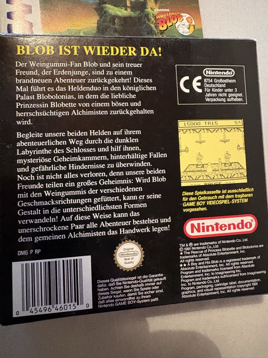 Nintendo Giochi: GAME BOY BOBLETTE komplett – Usato da Herzogenbuchsee venduto da warrior77 4