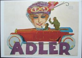 AUTO Werbung ADLER