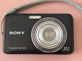 Sony Cyber-shot DSC-W310 12.1MP Digital Camera Black Good Co