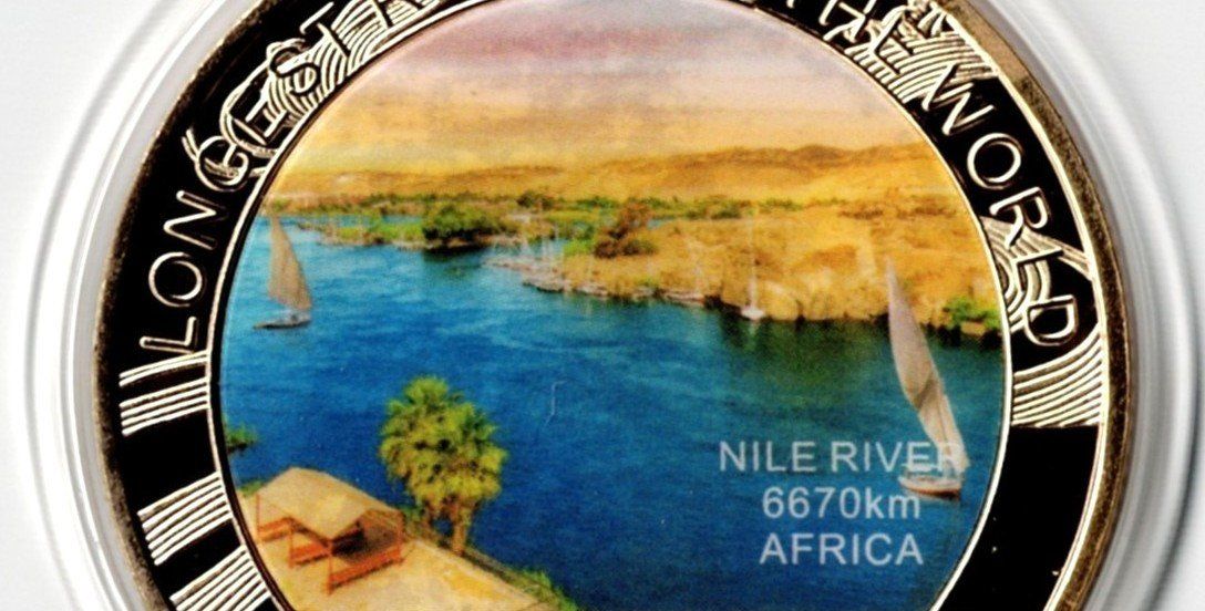 Medaglie: Nile River_Africa_Longest Rivers in The World – Nuovo (secondo la descrizione) da Hombrechtikon venduto da Fraese01 2