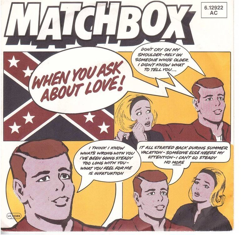 Dischi in vinile: Matchbox  --  When you ask about love  Single7 – Usato da Oberwil (Dägerlen) venduto da thespecials
