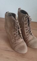 schöne Wildleder Stiefeletten ZARA Grösse 38