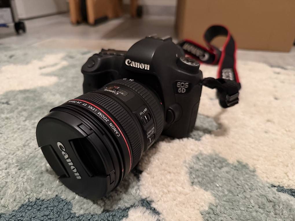 Canon Fotocamera: Canon EOS 6D + 2x L Objektive + Tasche Profi Set – Usato da Wettingen venduto da Raffi2020