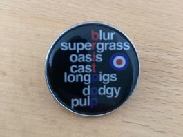 Blur Pin Anstecker Punk Metal Rock Band