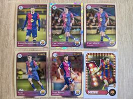 Topps FC Barcelona 12 Karten