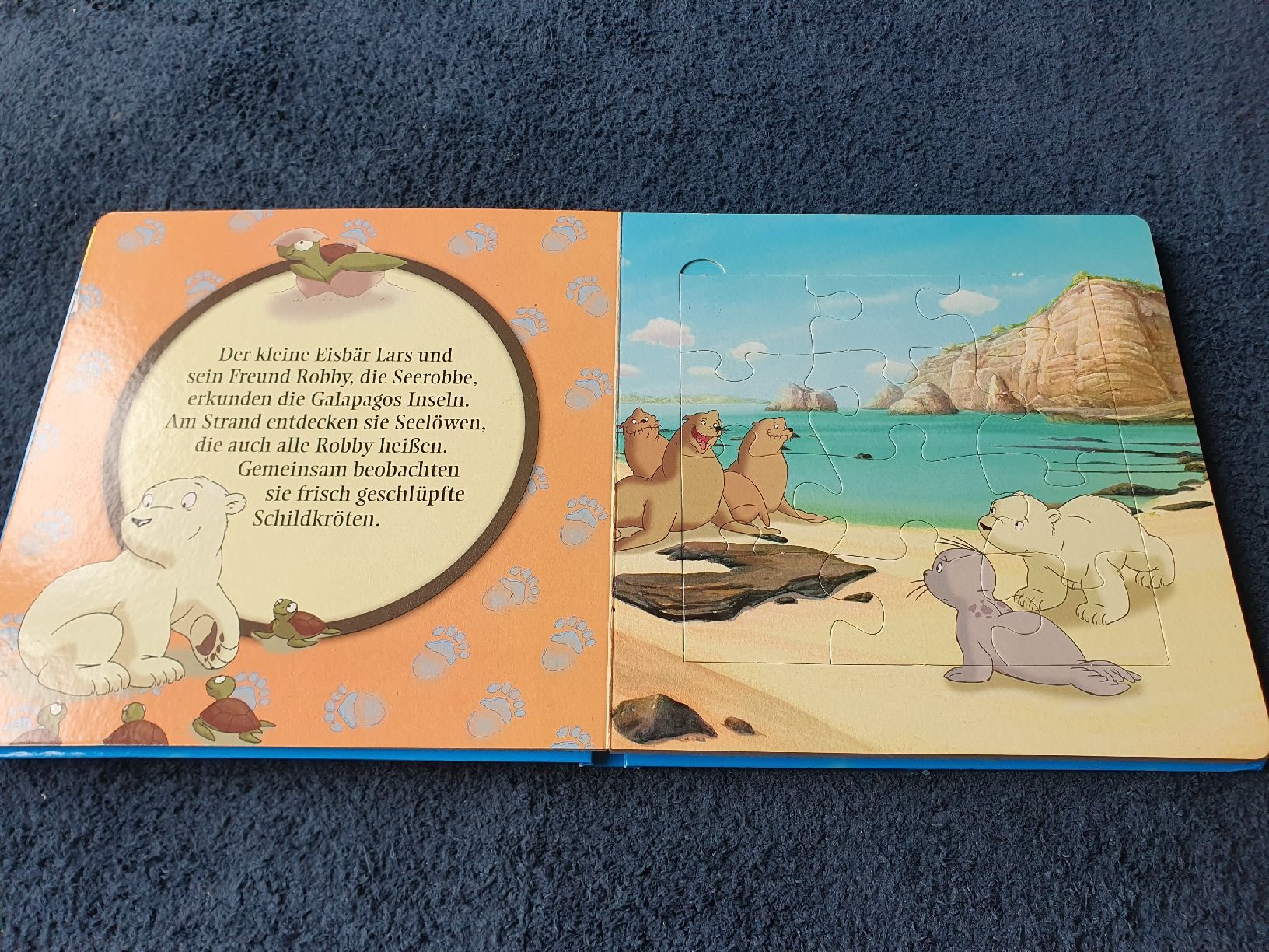 Puzzles: Der kleine Eisbär, Puzzlebuch mit 5 Puzzles à  12 Teile – Gebraucht aus Zürich von cha_bfl5 2