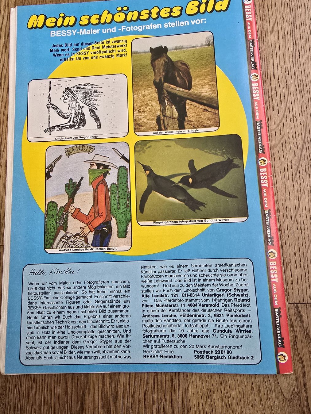 Comics: Bessy Heft Nr. 760 – Gebraucht aus Oberentfelden von Giants 1