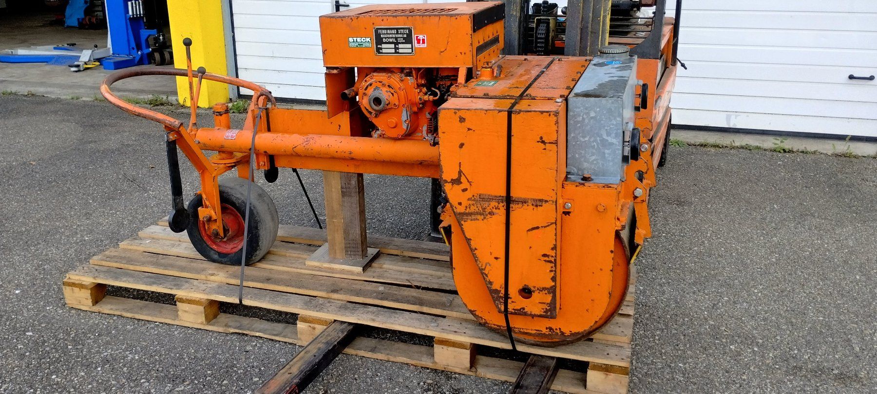 Toutes les machines: Asphalt Walze Steck 2/600, Vibrationswalze – D'occasion à Walterswil BE par stebo04 1