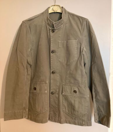 Vintage veste - surchemise Sisley Kaki