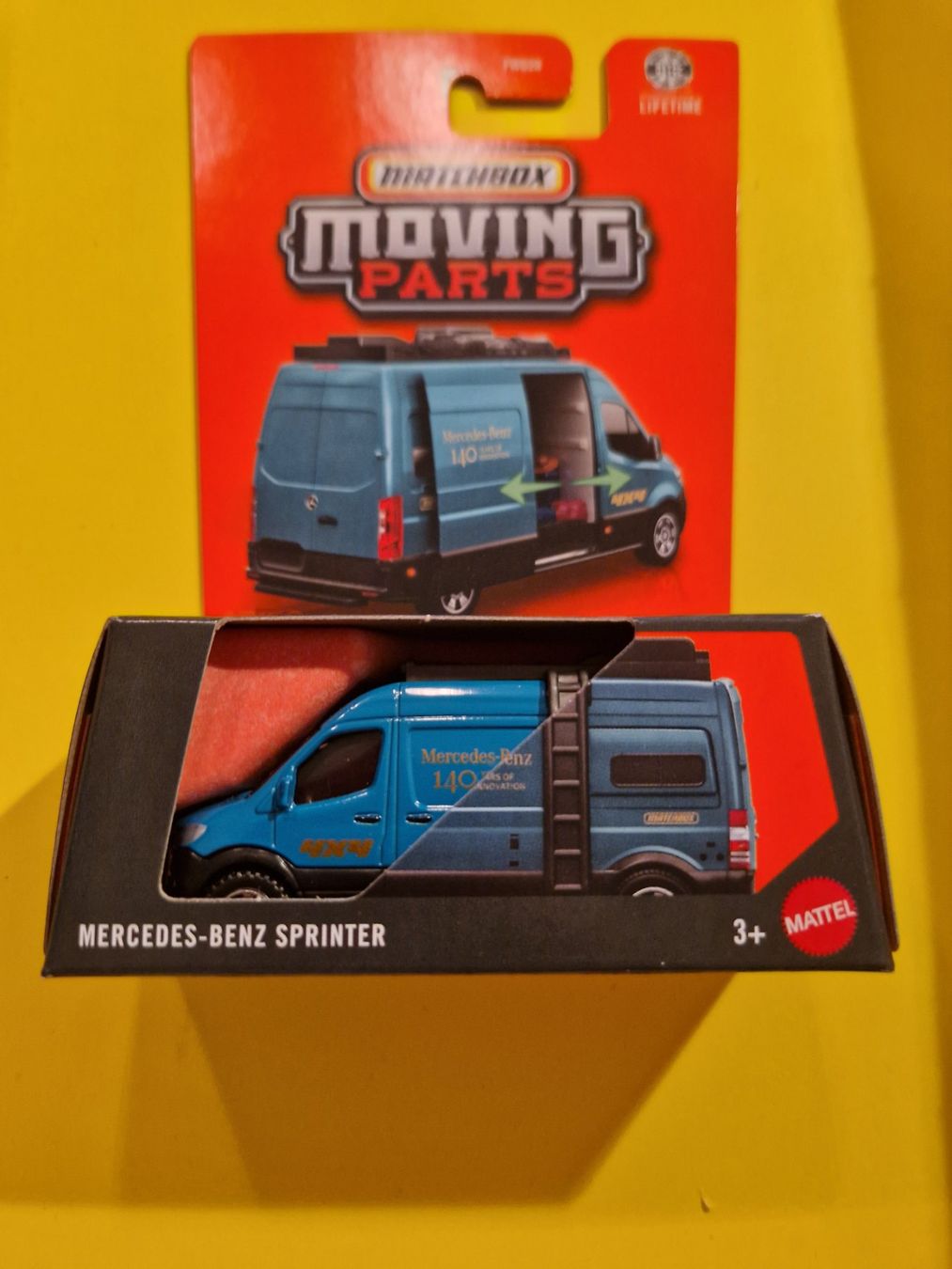 Matchbox Modellini d'auto: Matchbox MERCEDES-BENZ SPRINTER – Nuovo e nell'imballaggio originale da Oftringen venduto da Rotor 1