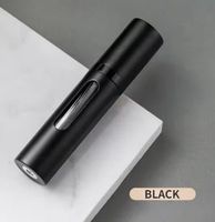 Mini Parfüm Flasche - 5ml / Nachfüllbar (schwarz)