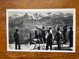 Alte Ansichtskarte, Niesen-Kulm, gelaufen 1922