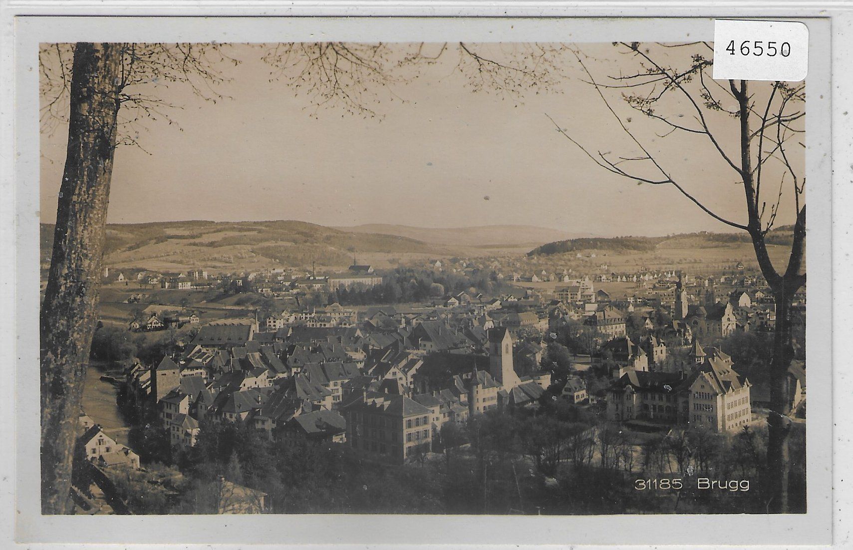 Cartes postales: Brugg  - Generalansicht – D'occasion à Ettingen par Kartenplanet