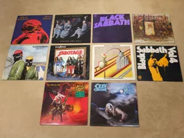 10x Vinyl: Black Sabbath, Ozzy Osbourne