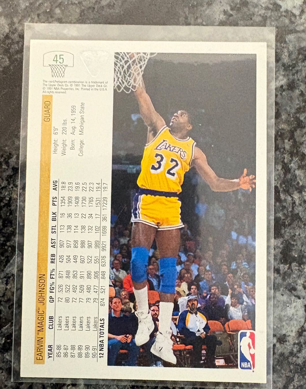 Nba Cartes à collectionner: NBA Magic Johnson Upper Deck 91/92 Card – Neuf (Voir description) à Muttenz par joba23 1