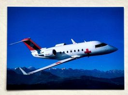 Rega Ambulanz Jet - Challenger - Glarner Alpen