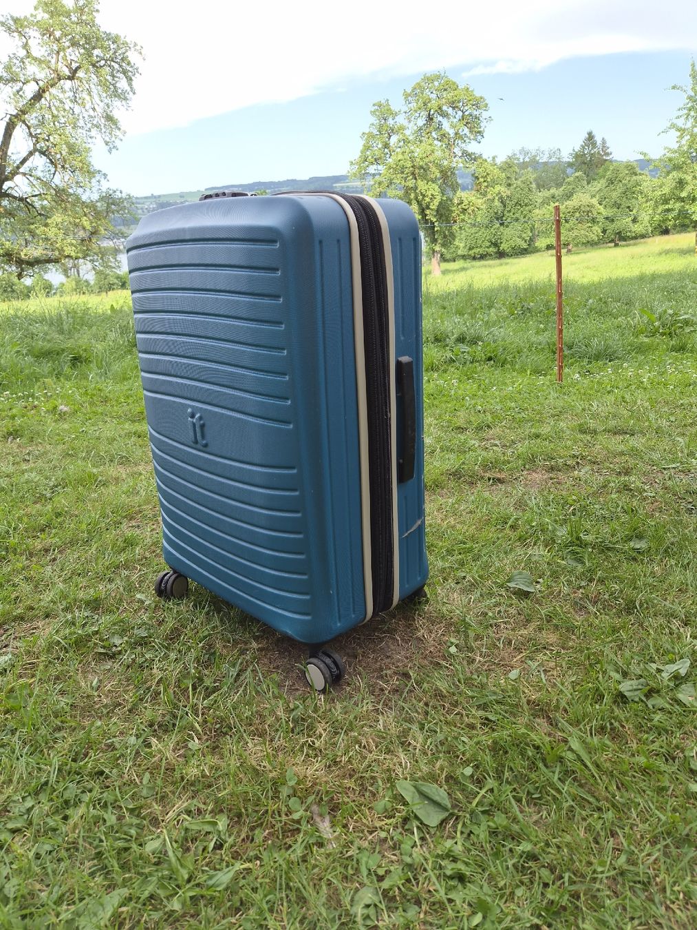Valigie: Blauer IT Luggage Trolley – Usato da Hochdorf venduto da TT_GARAGE 1