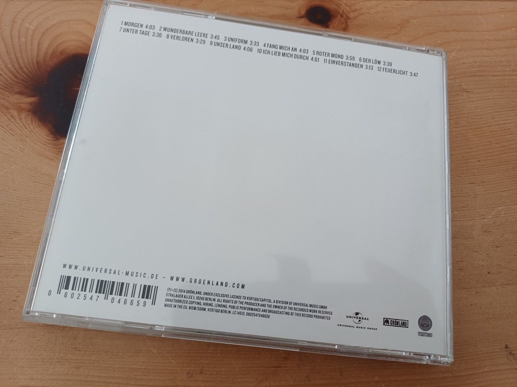 CDs: Herbert Grönemeyer: Dauernd Jetzt – D'occasion à Jona par Rreto71 3