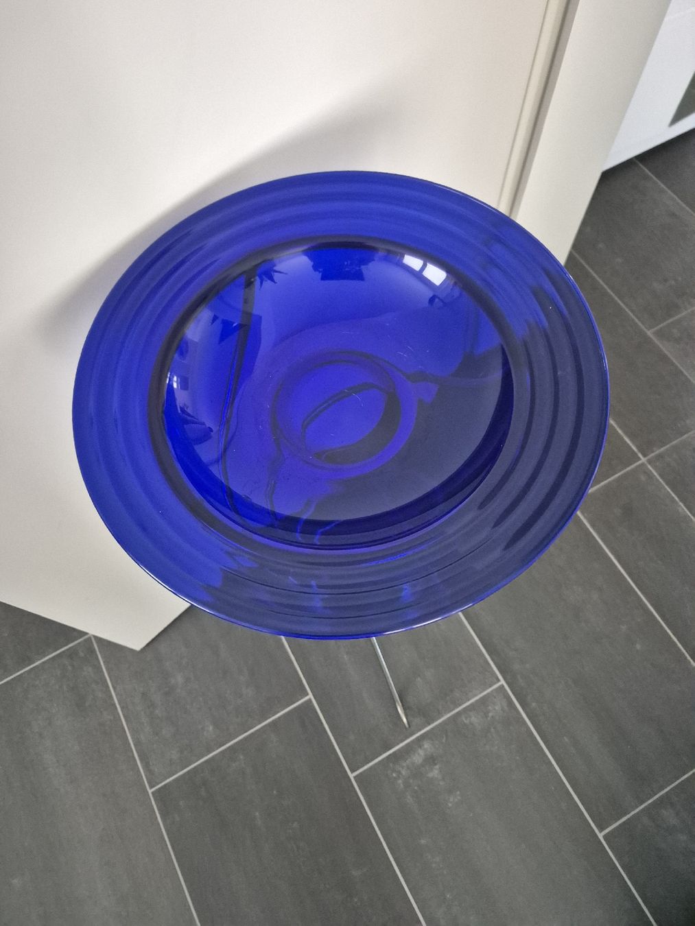 Tutte le decorazioni: Ständer mit Glasschale – Usato da Würenlingen venduto da kuh33 1