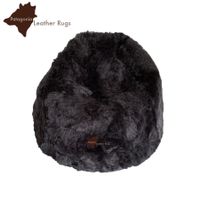 Pouf en peau de mouton-Lammfell Sitzsack
