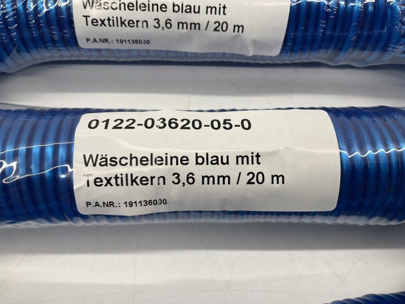 Guinzagli & Collari: 8x Wäschleine mit Textilkern à 20m – Nuovo e nell'imballaggio originale da Kehrsatz venduto da lar_fsw9 2