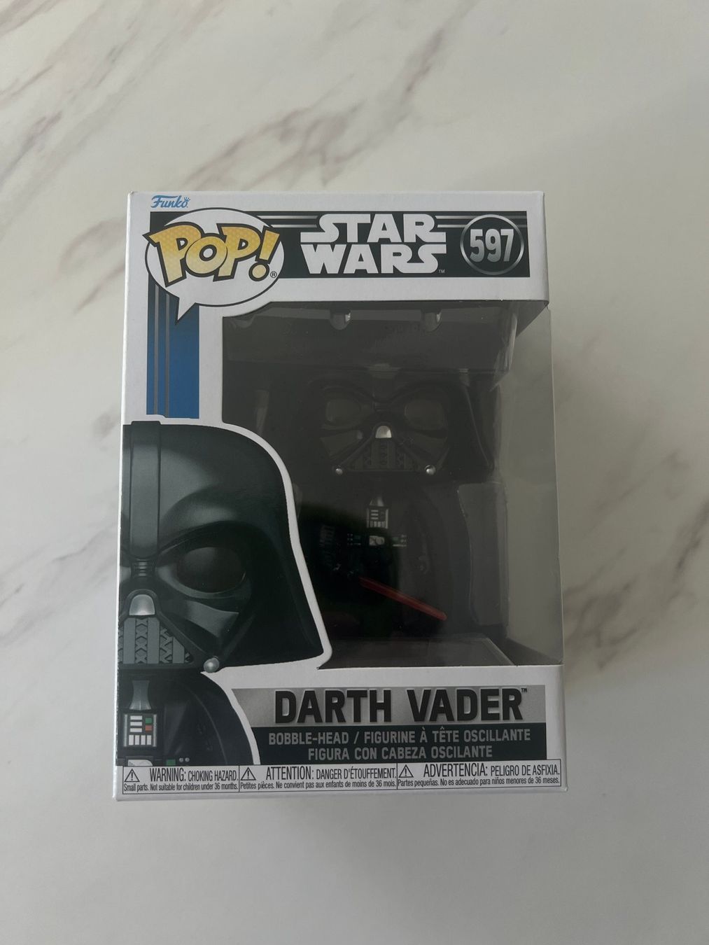 Funko Statuette: Funko Pop - Darth Vader -597 NEU – Nuovo e nell'imballaggio originale da Basel venduto da hol_8ldp