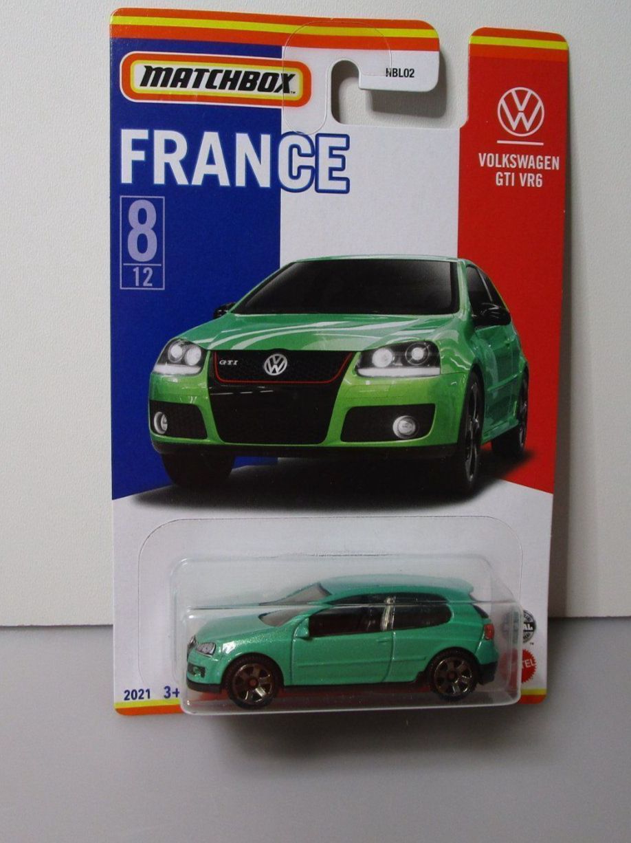 Volkswagen Modellini d'auto: MATCHBOX VOLKSWAGEN GTI VR6 - HBL10 – Nuovo e nell'imballaggio originale da Chêne-Bourg venduto da breno56