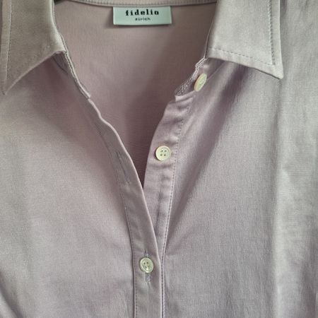 Schöne Fidelio-Zürich Bluse, BW mit Seide, Grösse L