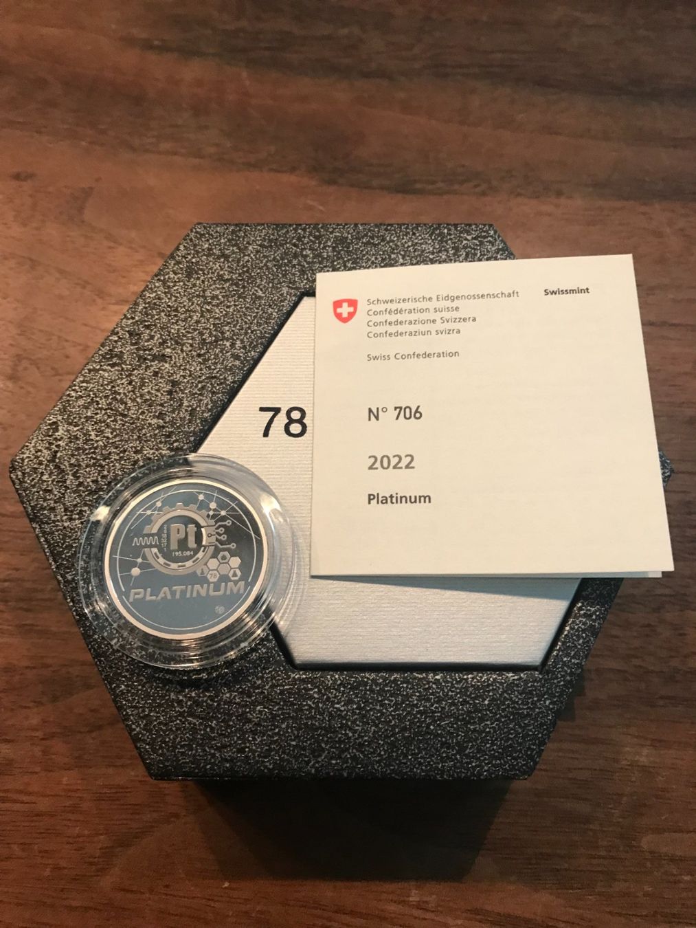 Alle Münzen: Platinmünze «Platinum» – Neu und originalverpackt aus Emmenbrücke von DanielStulz62 1