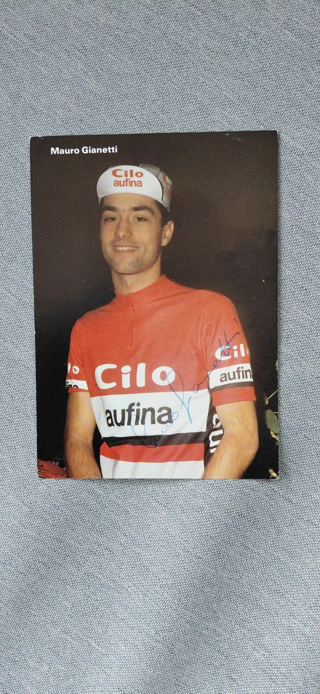 Autogramme: Autogrammkarte Mauro  Gianetti – Gebraucht aus Schmerikon von Olympia04