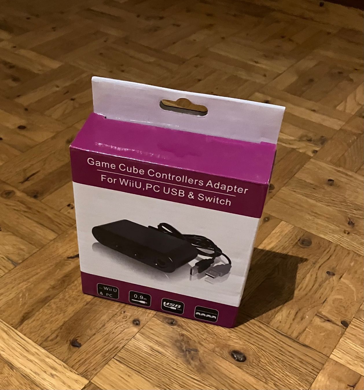 Nintendo Controller: GameCube Controller Adapter für Wii U, PC & Switch – Nuovo e nell'imballaggio originale da Winterthur venduto da Felix333 1