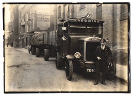 Fotografie Lastwagen Scammell, LKW der S
