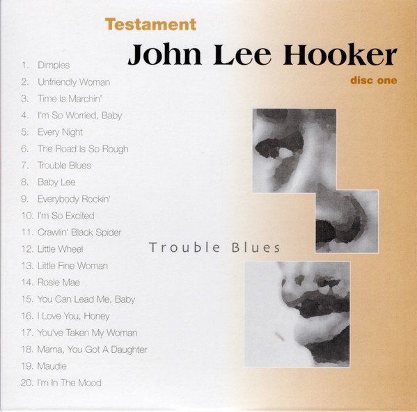 CD: John Lee Hooker - inc. "Dimples", "Maudie", "Rosie Mae", – Usato da Unterbäch VS venduto da cond 1