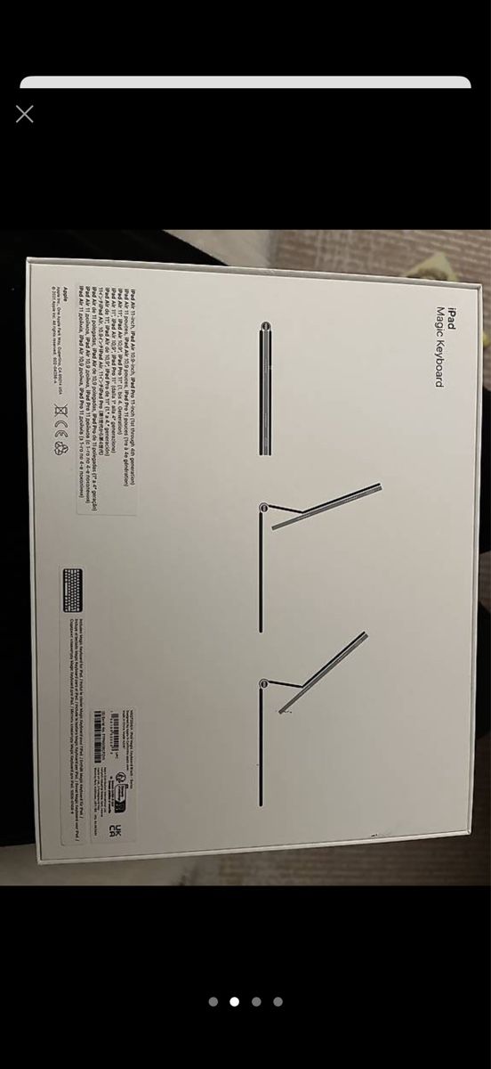 Apple Tastiere: iPad Magic Keyboard mit Trackpad guter Zustand – Nuovo (secondo la descrizione) da Uebeschi venduto da lee-elle 2