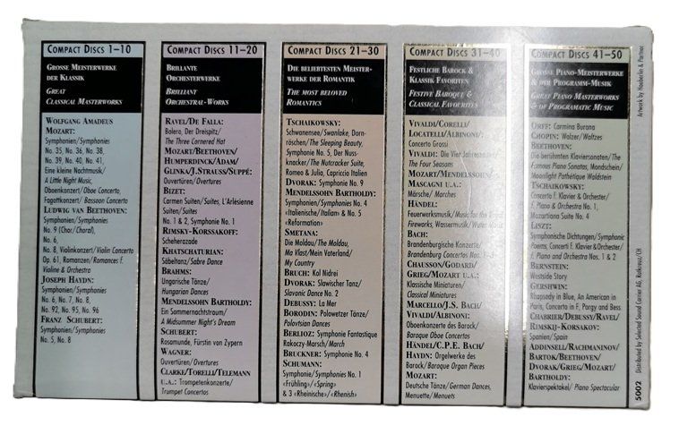 CD: Golden Classical Masterworks (50 CD-Box in digital) – Usato da Wilen b. Wollerau venduto da morethanmusic 2