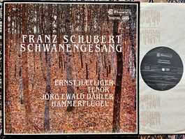 Schubert Schwanengesang Haefliger Dähler CH LP GEWASCHEN TOP