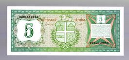 Aruba 5 florin UNC