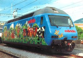 AK Re 460 07-7 der SBB CFF «Märklin»