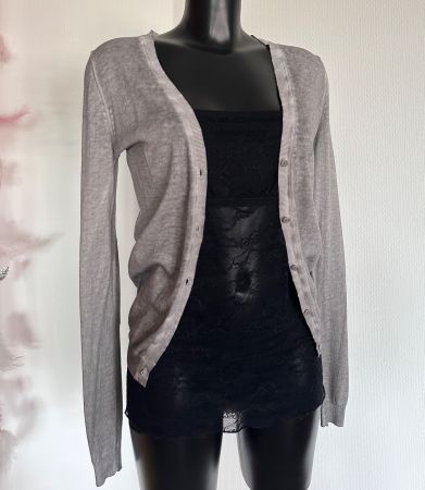 TOP 💜 Gr XS MARC O‘POLO Leinen Jäckchen Cardigan