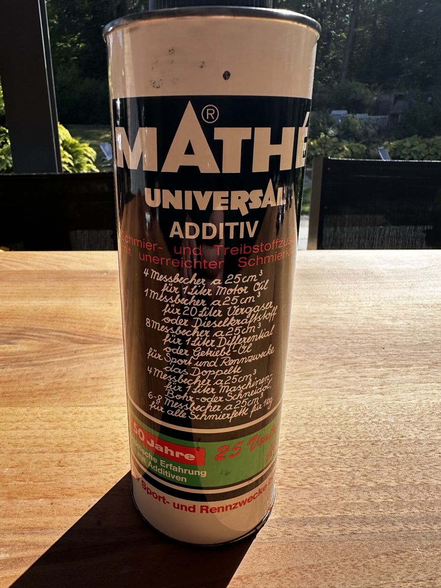 Öl und Additive: Mathé universal Additiv – Neu und originalverpackt aus Starrkirch-Wil von charlywatson 3