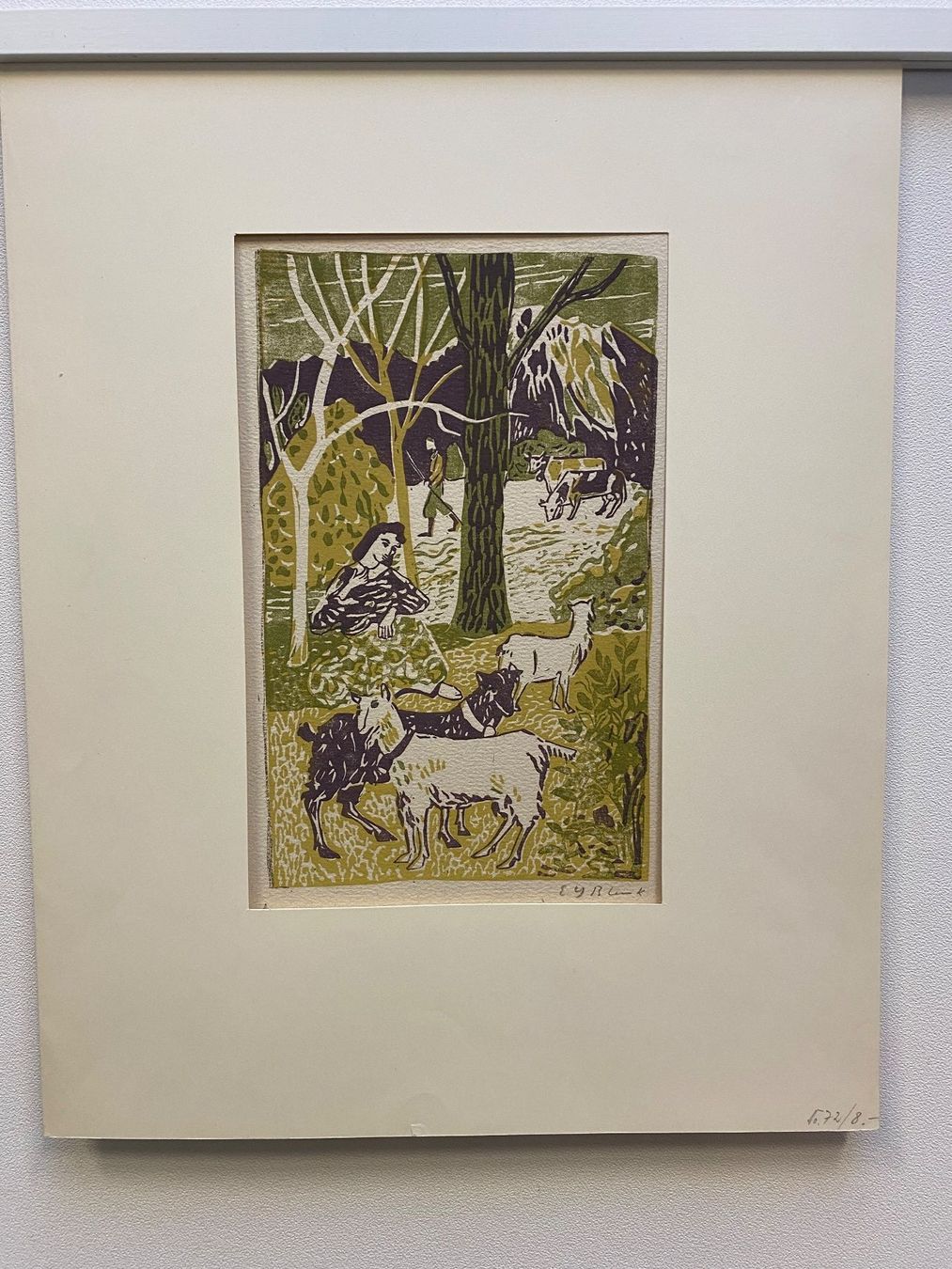 Grafica & Litografie: Erna Yoshida BLENK (1913 - 1996)" Handsigniert – Nuovo (secondo la descrizione) da Brüttisellen venduto da Betty_1972 5